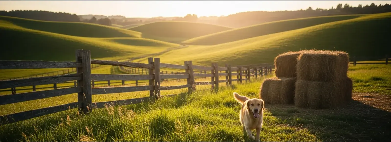 A rescued animal at the Saint Francis farm sanctuary